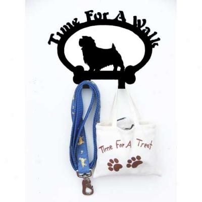 Norfolk Terrier Leash Holder