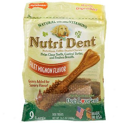 Nutri Dent Filet Mignon Dental Chews