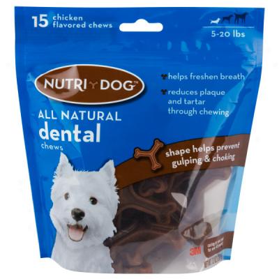 Nutri-dog All Natural Dental Chews
