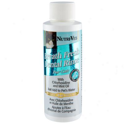 Nutri-vet Breath Fresh Dental Rinse For Cats