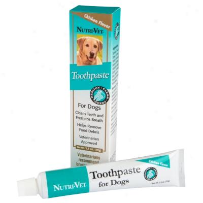 Nutri-vet Breath & Tartar Toothpaste For Dogs