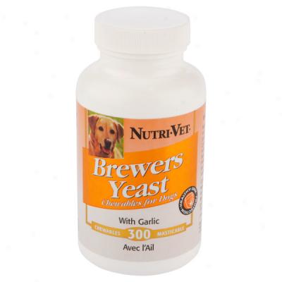 Nutri-vet Brewers Yeast With Garlic For Dogs