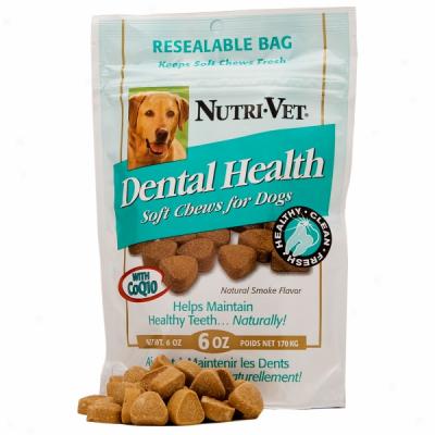 Nutri-vet Dental Health Soft Chews For Dogs