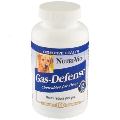 Nutri-vet Gas Defense Chewables For Dogs
