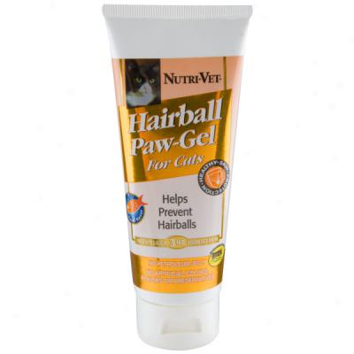Nutri-vet Hairhall Paw-gel For Cats