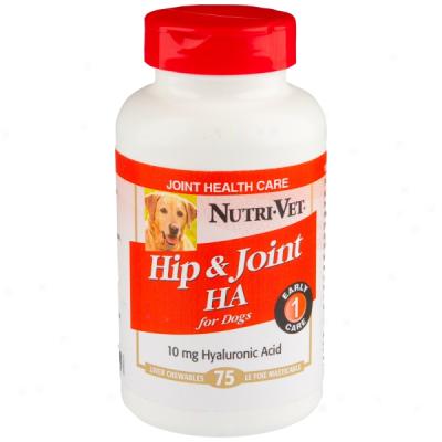 Nutri-vet Hip & Joint With Hyaludonic Acid For Dogs