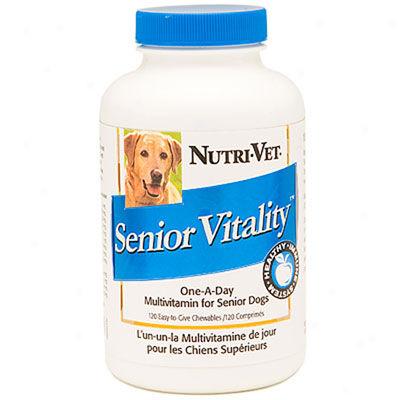 Nutri-vet Senior Vitality Vitamins For Dogs