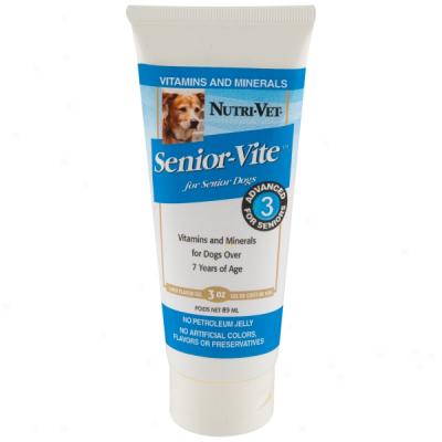 Nutri-vet Senior-vite Vigamin Supplement For Senior Dogs