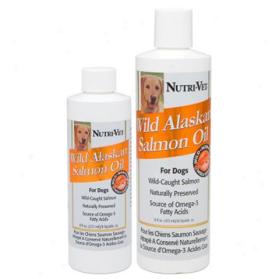 Nutri-vet Wild Alaskan Salmon Oil For Dogs