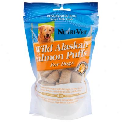 Nutri-vet Wild Alaskan Salmon Pffs For Dogs