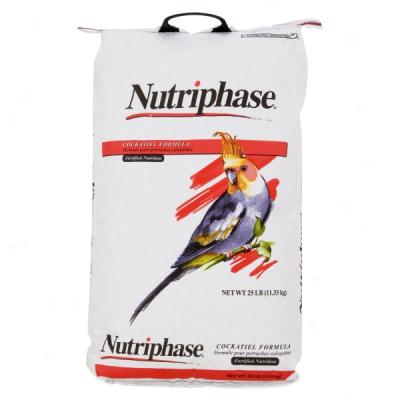 Nutriphase? Cockatiel Formula Bird Food - 25 Lbs