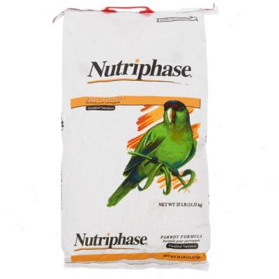 Nutriphase? Parrot Formula Bird Aliment - 25 Lbs