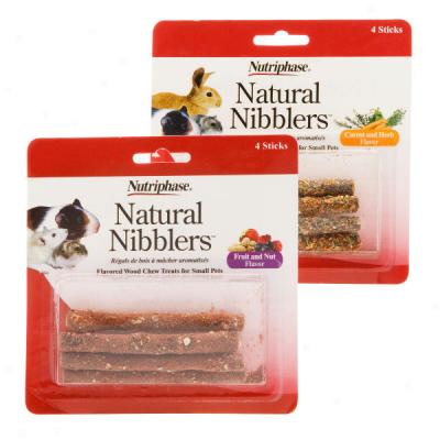 Nutriphase&rwg Natural Nibblers(tm) Flavored Wood Chew Treats For Small Pets
