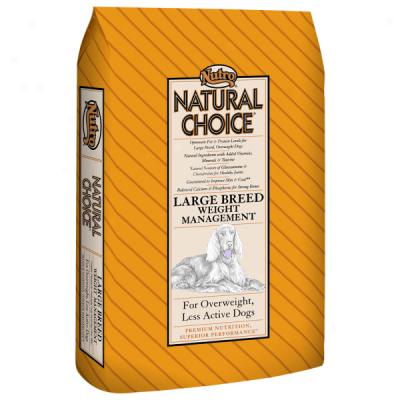 Nutro Natural Frugal Large Breed Weight Management Dog Food