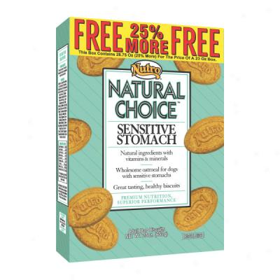 Nutro Natural Chpice Sensitive Stomach Dog Biscuits