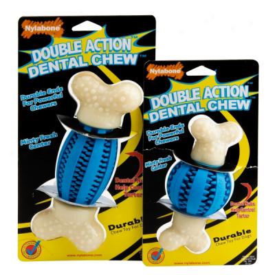 Nylabone Double Action Dental Chew