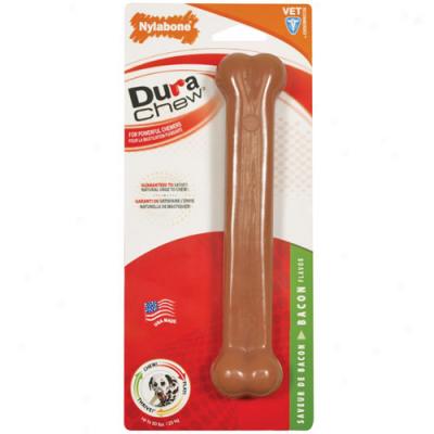 Nylabone Durables Bacon Chew Bone 7.5-inch Giant