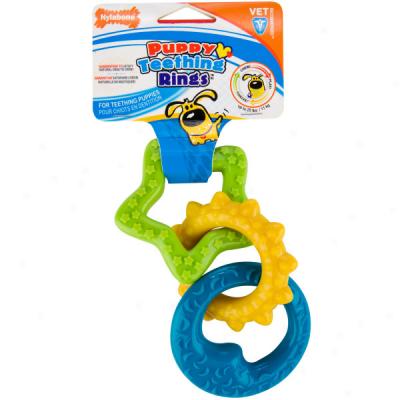 Nylabone Puppy Teething Rings