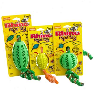 Nylabone Rhino Rope Dog Toy