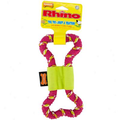 Nylabone Rhino Rubber Tug Toy