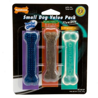 Nylabone Small Dog Value Pack