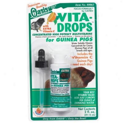 Oasis Vita-drops For Guinea Pigs