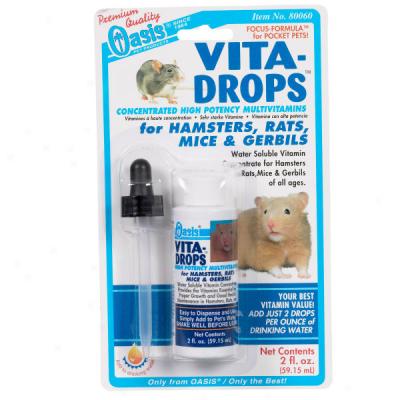 Oasis Vita-drops For Hamsters