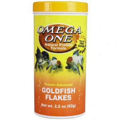 Omega One Goldfish Flakes Fish Aliment