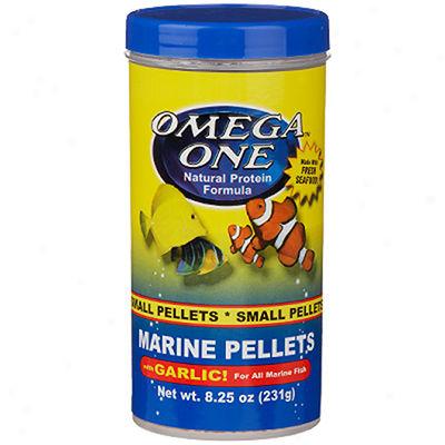 Omega One Small Garlic Marine Pelets