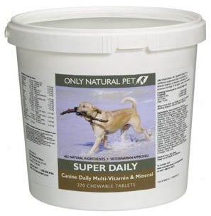 Only Natural Pet Super Daily Canine Vitamin 270 Tablets