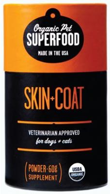 Organic Pet Superfood Skin & Coat Powder