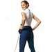 Ovation Ladies' Fineline Pull-on Full Seat Low-rise Breech