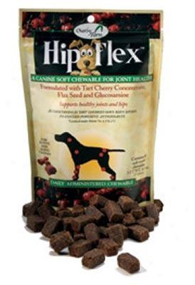 Overby Farm Hip Flex Cherry Dog Supplement 60 Soft Chew