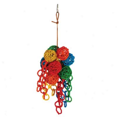 Paradise Toys Vibrant Cluster Bird Toy