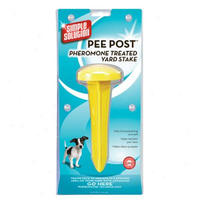 Pee Post Pheromone Treated Yard Stake
