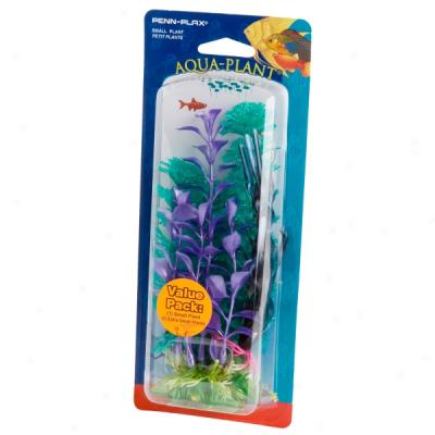 Penn-plax Pearlescent Aqua-plant Multi Pack