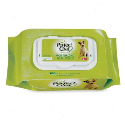 Perfect Coat Moisturizing Wipes For Dogs