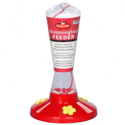 Perky Pet Clear Plastic Hummingbird Feeder