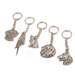 Personalized Pewter Breed Key Chain