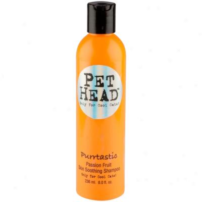 Pet Head Purrtastic Passion Fruit Skin Soothing Shampoo For Cats