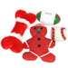 Fondle Holiday 4-piece Dog Toyss For Large Breeds