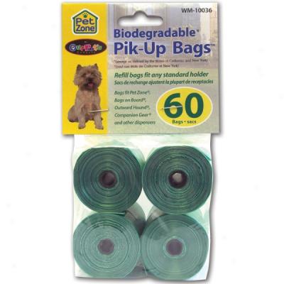 Pet Zone Biodegradable Pooch Pick Up Bags