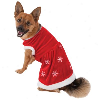 Petholiday(tm) Mrs. Claus Dog Dress