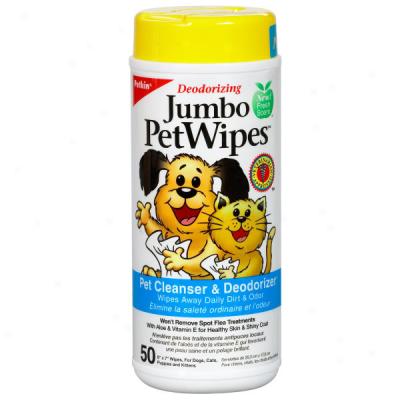 Petkin Jumbo Pet Wipes