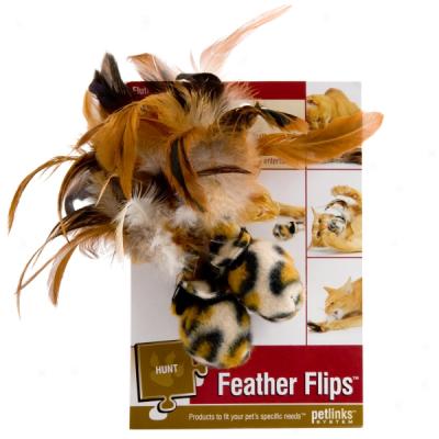 Petlinks Scheme Feather Flips Cat Toy