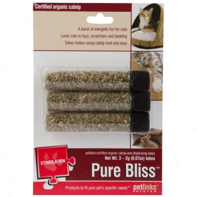 Petlinks System Pure Bliss Organic Catnip - 3 Pack