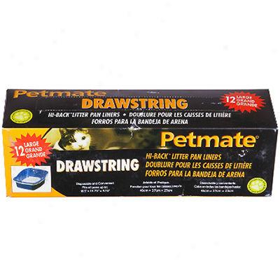 Petmate Large High Back Litter Box Liner