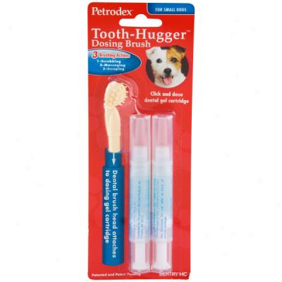 Petrodex Tooth-hugger Dosing Toothbrush For Dogs