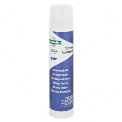 Petsafr Unscented Spray Refill In favor of Spray Bark Collars (aerosol)