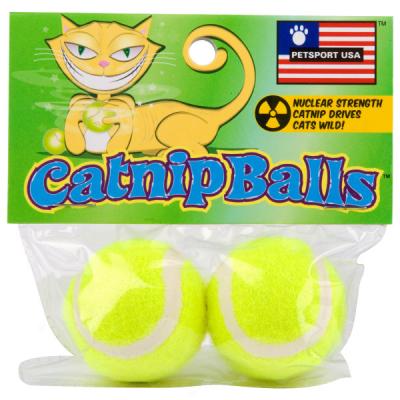 Petsport Usa Catnip Balls - 2 Pack